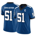 IN.Colts #51 Akeem Davis-Gaither Player Royal Limited Indiana Nights Alternate Vapor F.U.S.E. Home Game Odoa Stitched Jerseys