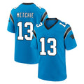 C.Panthers #13 John Metchie III Player Blue Home Game Odoa Stitched Jerseys