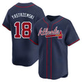 Odoa A.Braves #18 Mike Yastrzemski player Navy Limited Alternate Stitched Jerseys