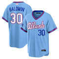 Odoa A.Braves #30 Drake Baldwin player Blue 2026 City Connect Stadium Stitched Jerseys