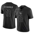 Odoa A.Cardinals #11 Larry Fitzgerald Player Black RFLCTV Limited Stitched Jerseys