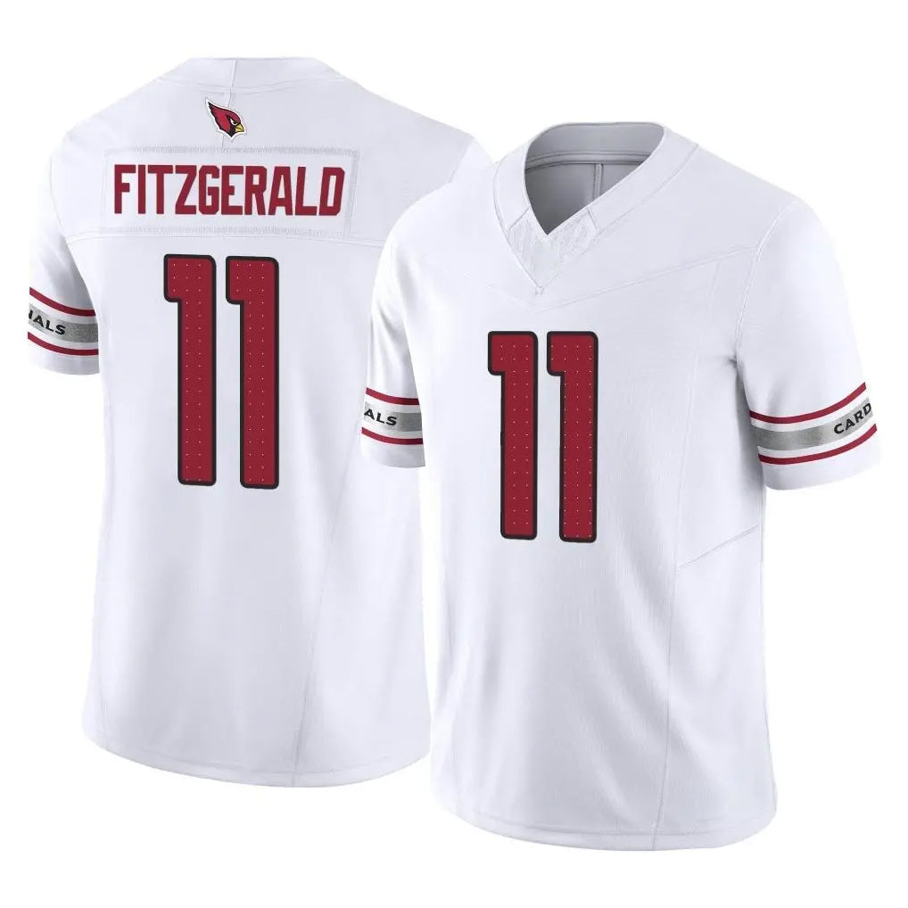 Odoa A.Cardinals #11 Larry Fitzgerald Player White Vapor F.U.S.E. Limited Home Game Stitched Jerseys