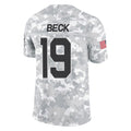 Odoa A.Cardinals #19 Carson Beck Player Camo Salute to Service Limited Home Stitched Jerseys