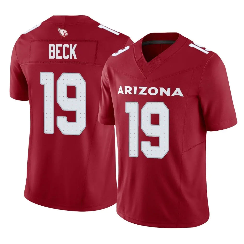 Odoa A.Cardinals #19 Carson Beck Player Cardinal Vapor F.U.S.E. Limited Home Game Stitched Jerseys