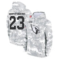 Odoa A.Cardinals #23 Sean Murphy-Bunting Player Camo Salute to Service Hoodies Stitched Jerseys