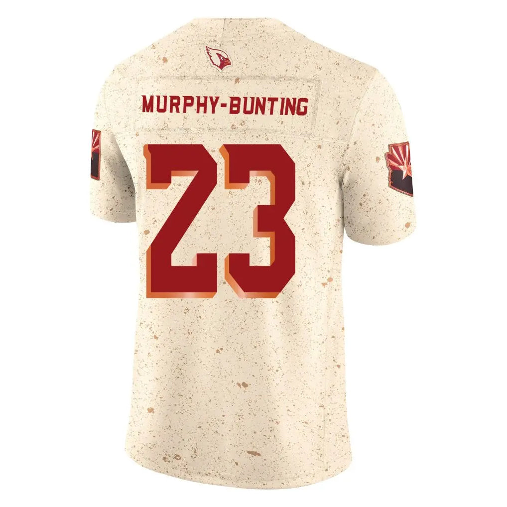 Odoa A.Cardinals #23 Sean Murphy-Bunting Player Cream Rivalries Collection Vapor Limited Home Game Stitched Jerseys