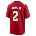 Odoa A.Cardinals #2 Will Johnson Player Cardinal Limited Home Game Stitched Jerseys