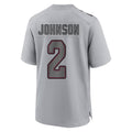 Odoa A.Cardinals #2 Will Johnson Player Gray Fashion Home Game Stitched Jerseys