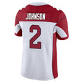 Odoa A.Cardinals #2 Will Johnson Player White Vapor Limited Home Game Stitched Jerseys