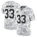 Odoa A.Cardinals #33 Trey Benson Player Camo Salute to Service Limited Stitched Jerseys