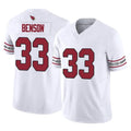 Odoa A.Cardinals #33 Trey Benson Player White Vapor F.U.S.E. Limited Home Game Stitched Jerseys