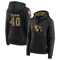 Odoa A.Cardinals #40 Pat Tillman Player Black Salute to Service Limited Hoodie Stitched Jerseys