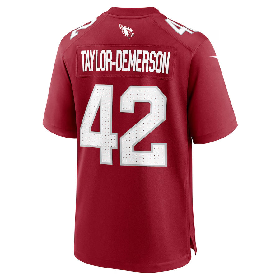 Odoa A.Cardinals #42 Dadrion Taylor-Demerson Player Cardinal Home Game Stitched Jerseys