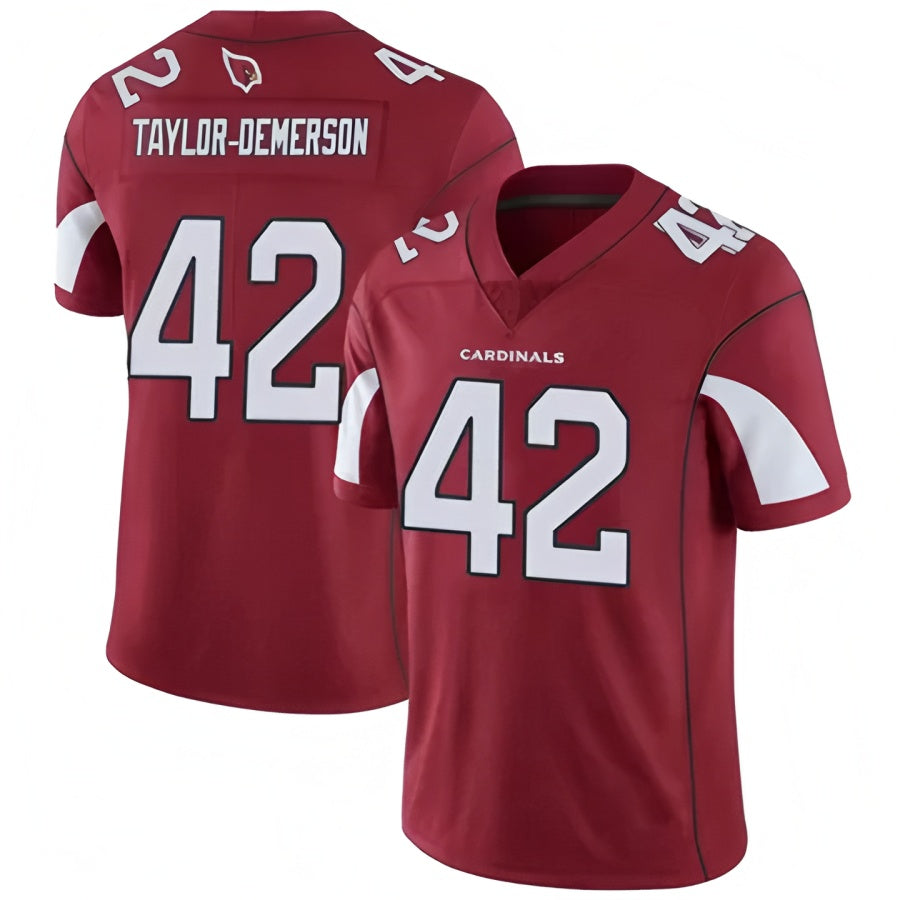 Odoa A.Cardinals #42 Dadrion Taylor-Demerson Player Red Limited Stitched Jerseys