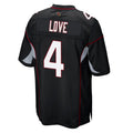 Odoa A.Cardinals #4 Jeremiyah Love Player Black Alternate Game Stitched Jerseys