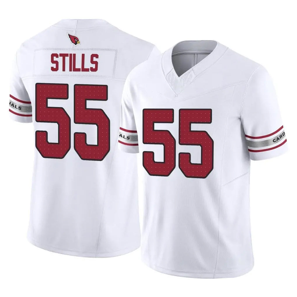 Odoa A.Cardinals #55 Dante Stills Player White Vapor F.U.S.E. Limited Home Game Stitched Jerseys