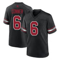 Odoa A.Cardinals #6 James Conner Player Black Alternate Game Stitched Jerseys