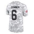 Odoa A.Cardinals #6 James Conner Player Camo Salute to Service Limited Home Stitched Jerseys