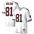 Odoa A.Cardinals #81 Anquan Boldin Player Mitchell & Ness White Legacy Replica Stitched Jerseys