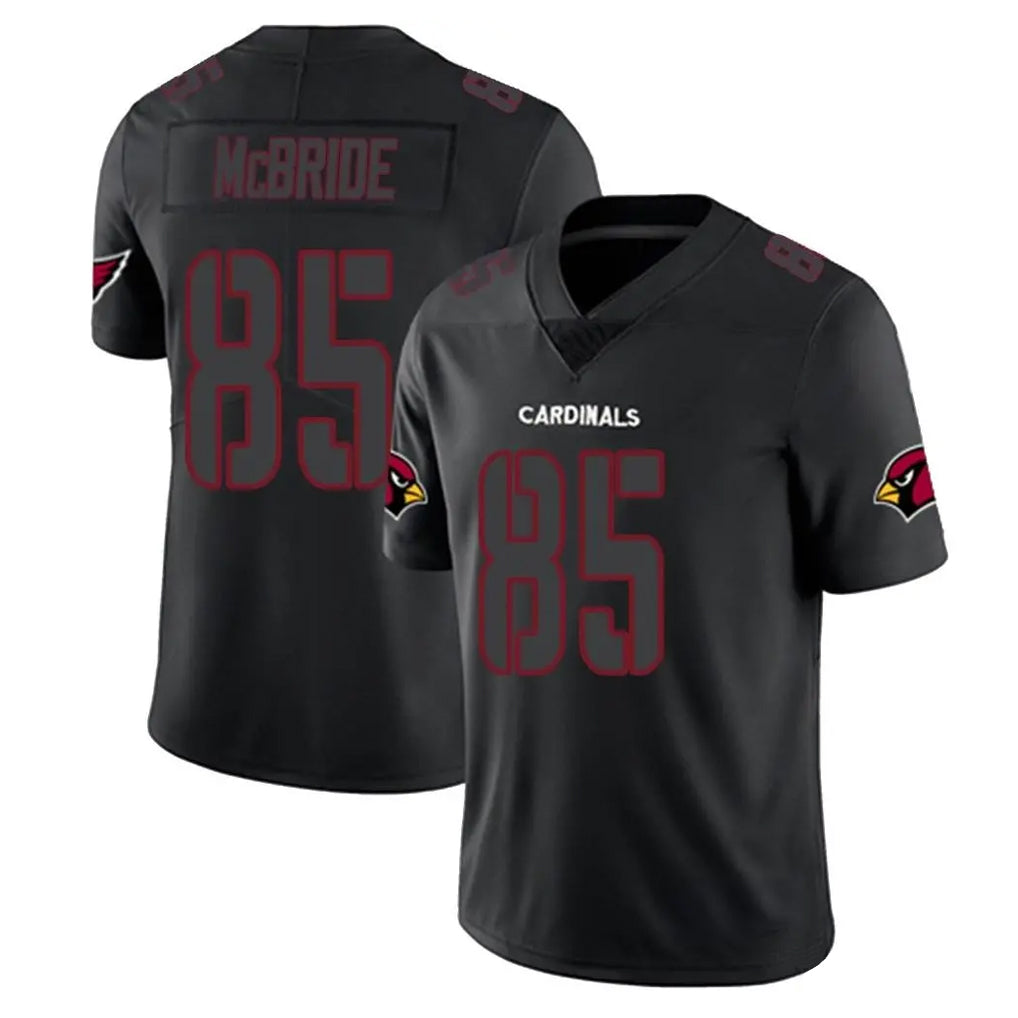 Odoa A.Cardinals #85 Trey McBride Player Black Impact Limited Home Game Stitched Jerseys