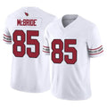 Odoa A.Cardinals #85 Trey McBride Player White Vapor F.U.S.E. Limited Home Game Stitched Jerseys