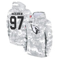 Odoa A.Cardinals #97 Walter Nolen Player Arctic Camo Salute to Service Limited Hoodies Stitched Jerseys