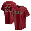 Odoa A.Diamondbacks #23 Zac Gallen Player Red Replica Game Stitched Jerseys