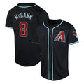 Odoa A.Diamondbacks #8 James McCann Player Black Red Limited Alternate Stitched Jersey
