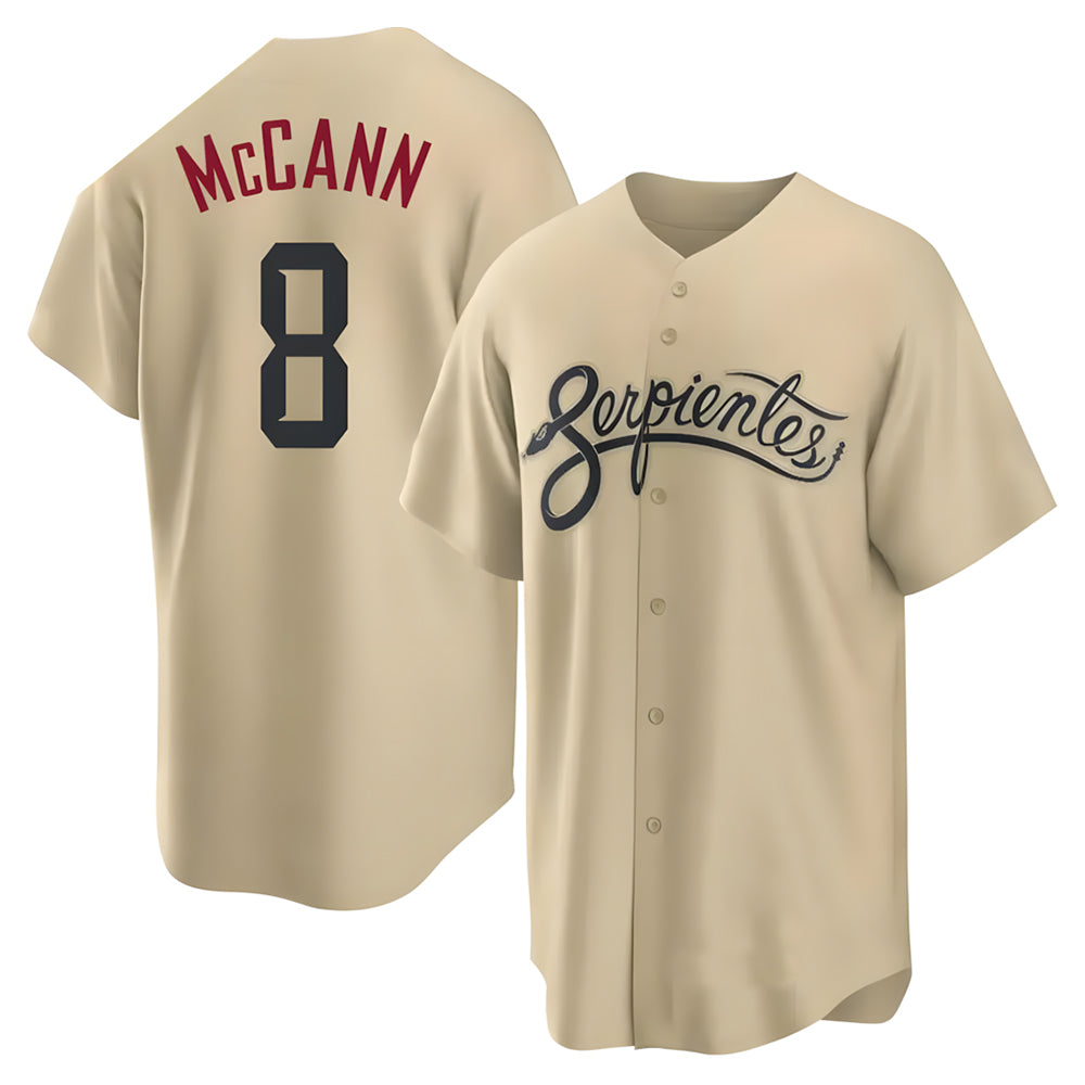 Odoa A.Diamondbacks #8 James McCann Player Gold Replica 2026 City Connect Cool Stitched Jersey