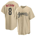 Odoa A.Diamondbacks #8 James McCann Player Gold Replica 2026 City Connect Cool Stitched Jersey