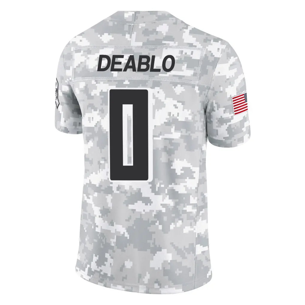 Odoa A.Falcons #0 Divine Deablo Player Camo Salute to Service Limited Stitched Jerseys