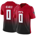 Odoa A.Falcons #0 Divine Deablo Player Red Vapor F.U.S.E. Limited Home Game Stitched Jerseys