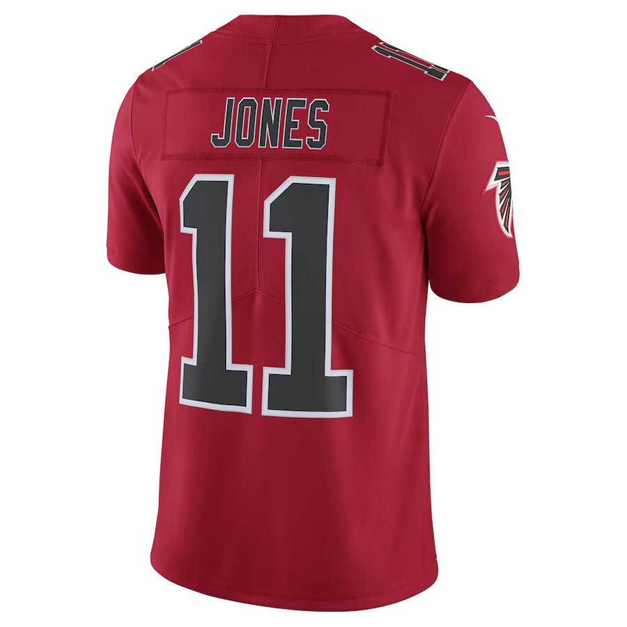 Odoa A.Falcons #11 Julio Jones Player Red Limited Game Stitched Jerseys