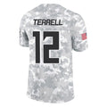 Odoa A.Falcons #12 Avieon Terrell Player Arctic Camo Salute to Service Limited Stitched Jerseys