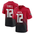 Odoa A.Falcons #12 Avieon Terrell Player Red Home Game Stitched Jerseys