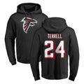 Odoa A.Falcons #24 A.J. Terrell Jr. Player Black Salute to Service Hoodies Stitched Jerseys