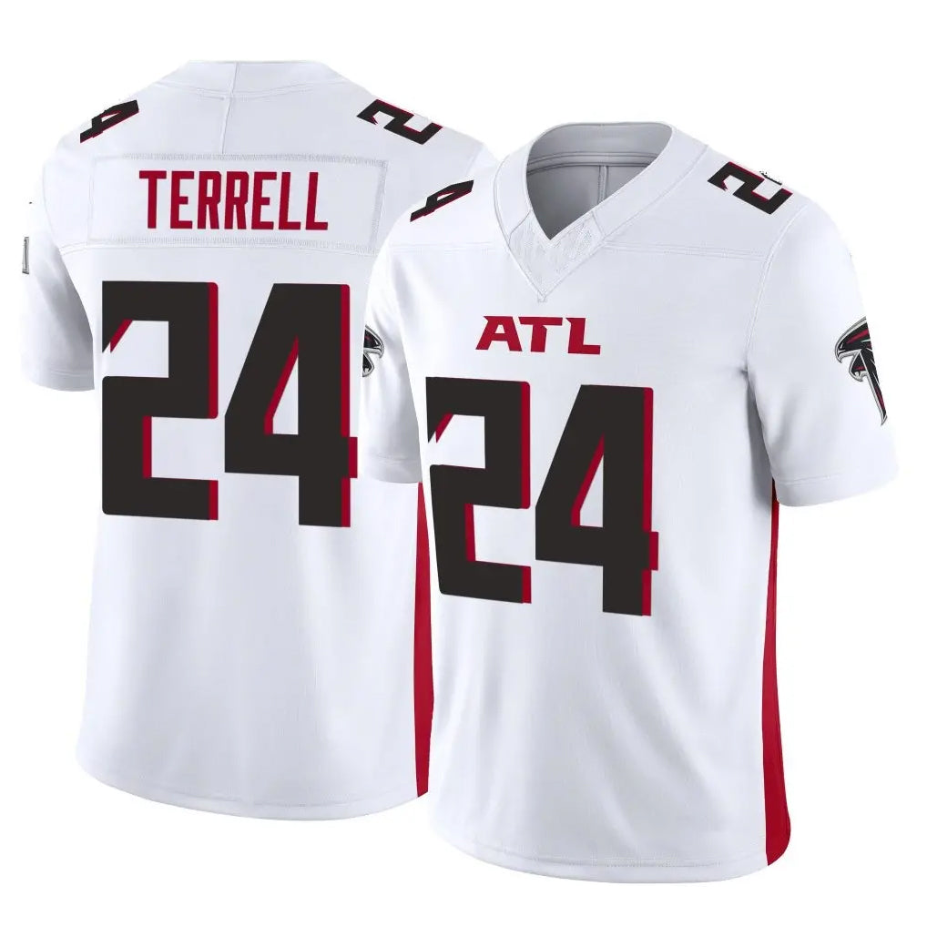 Odoa A.Falcons #24 A.J. Terrell Player Vapor F.U.S.E. Limited Whtie Stitched Jerseys