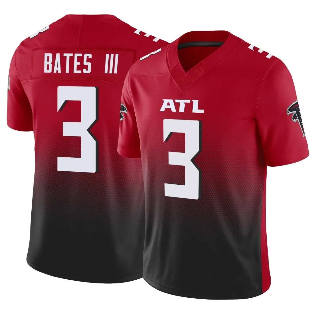 Odoa A.Falcons #3 Jessie Bates III Player Red Vapor F.U.S.E. Limited Home Game Stitched Jerseys