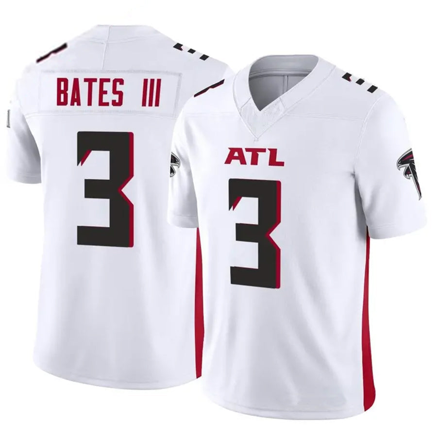 Odoa A.Falcons #3 Jessie Bates III Player White Vapor F.U.S.E. Limited Stitched Jerseys