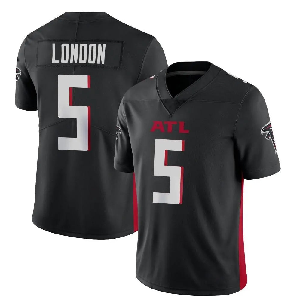 Odoa A.Falcons #5 Drake London Player Black Vapor Untouchable Limited Home Game Stitched Jerseys