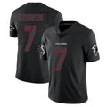 Odoa A.Falcons #7 Bijan Robinson Player Black Impact Limited Stitched Jerseys