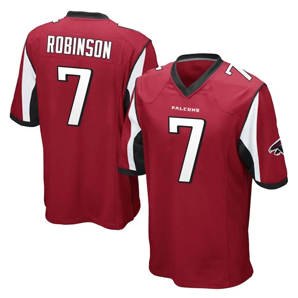 Odoa A.Falcons #7 Bijan Robinson Player Red Color Vapor Home Game Stitched Jerseys