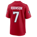 Odoa A.Falcons #7 Bijan Robinson Red Game Stitched Jerseys