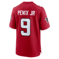 Odoa A.Falcons #9 Michael Penix Jr. Red Game Stitched Jerseys