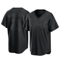 Odoa Athletics #21 Tyler Soderstrom Player Black Replica Pitch Fashion Stitched Jersey