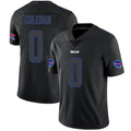 Odoa B.Bills #0 Keon Coleman Player Black Impact Limited Home Game Stitched Jerseys