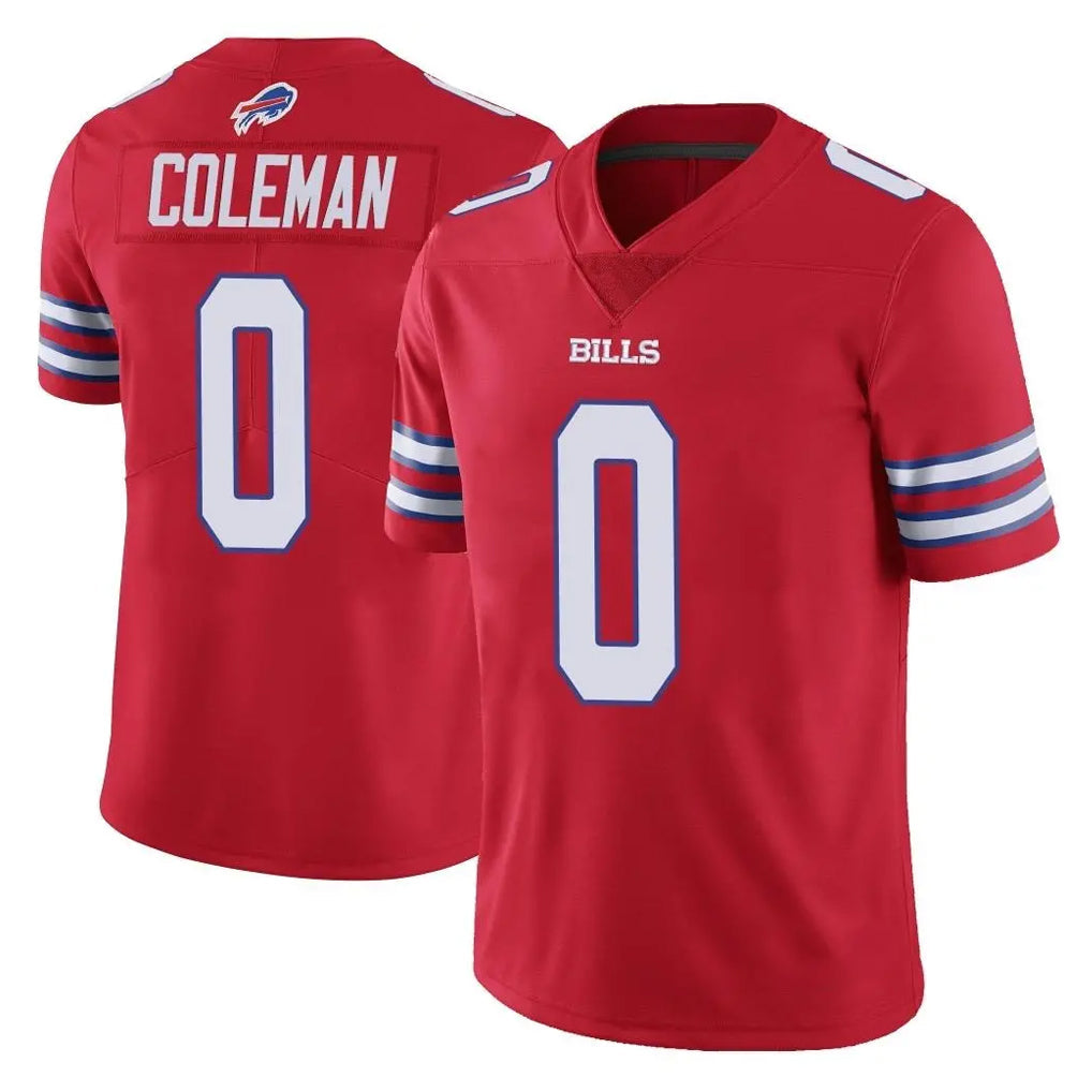 Odoa B.Bills #0 Keon Coleman Player Red Vapor Untouchable Limited Stitched Jerseys