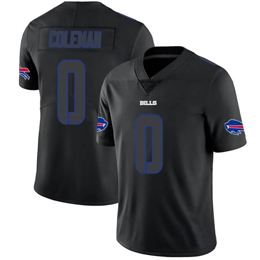 Odoa B.Bills #0 Keon Coleman Player Black Legend Elite Limited Stitched Jerseys