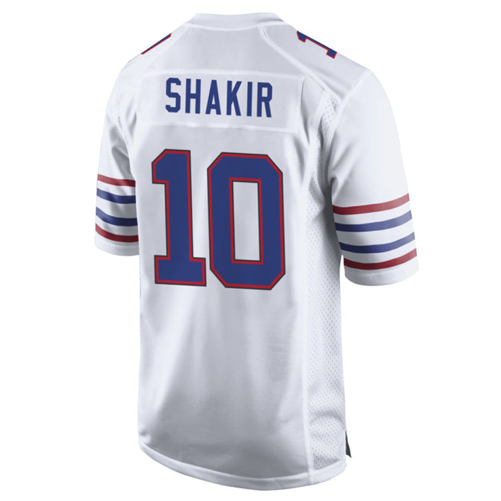 Odoa B.Bills #10 Khalil Shakir Player White Alternate Home Game Stitched Jerseys