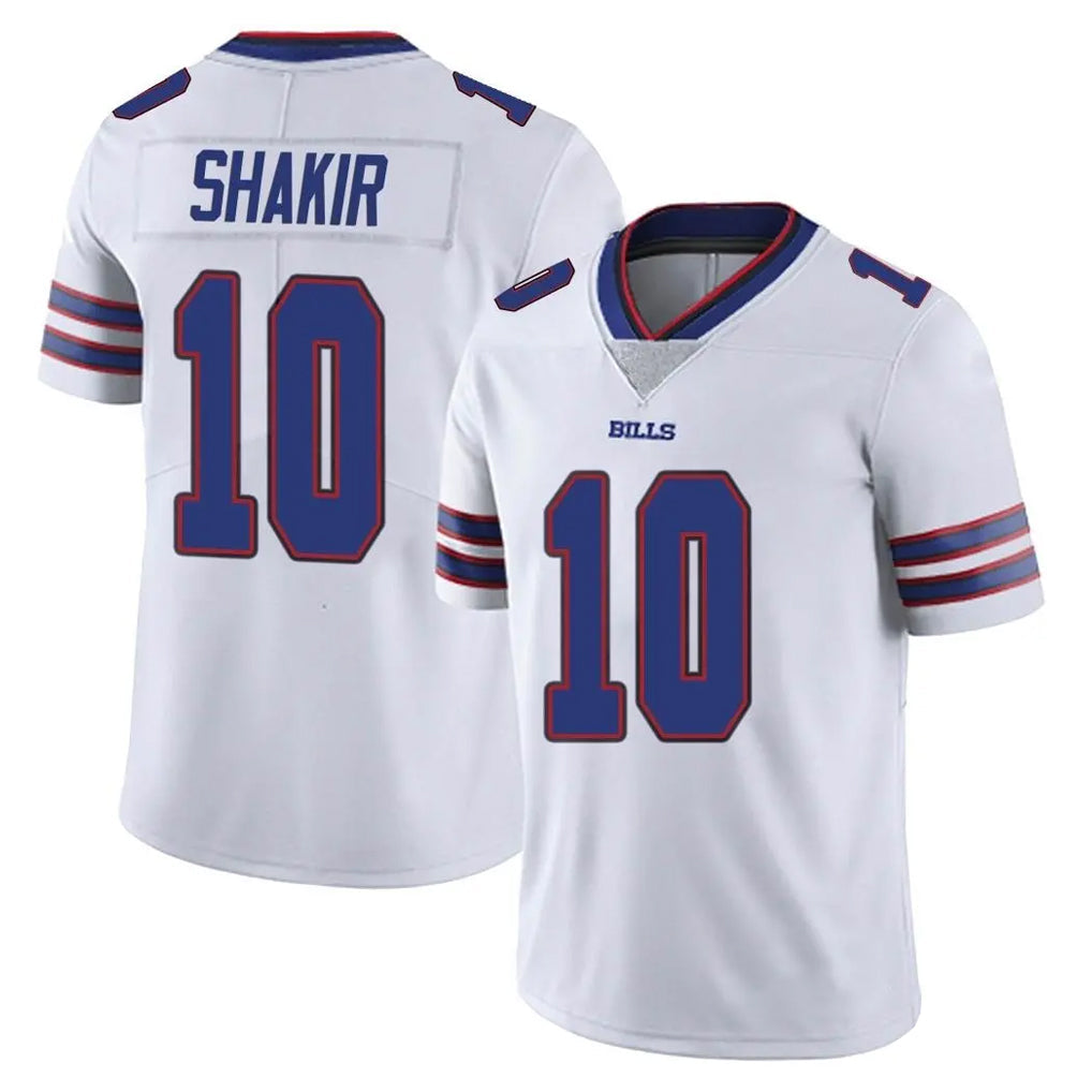 Odoa B.Bills #10 Khalil Shakir Player White Vapor Untouchable Limited Stitched Jerseys